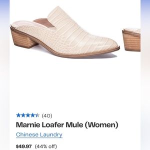 Brand new Chinese Laundry Marnie Loafer Mule